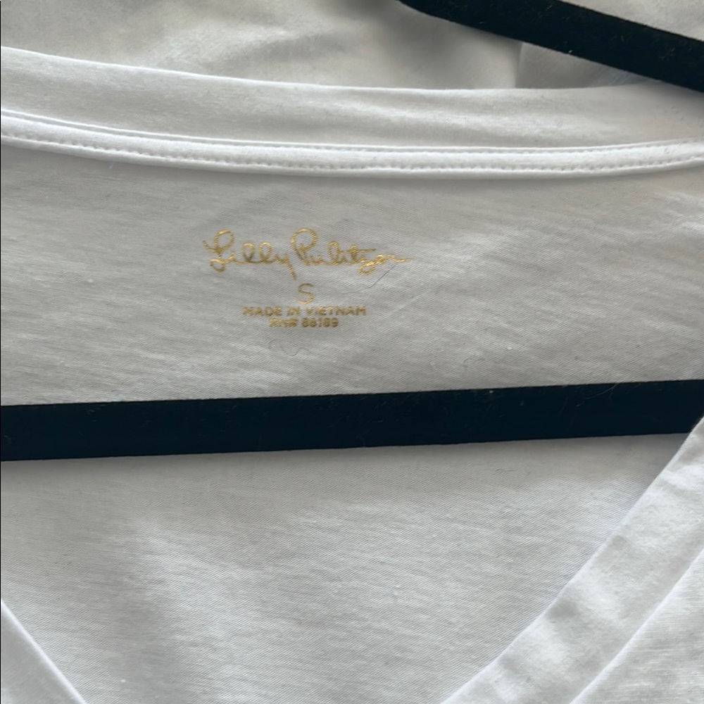 Lilly Pulitzer White Intimate Top